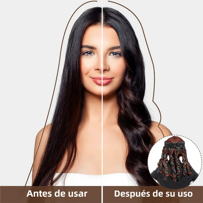 Octopus, Rizador Sin Calor – Ondas Perfectas Mientras Duermes, Sin Daño y Sin Esfuerzo
