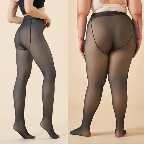 Medias Térmicas Traslucidas - Cálidas y elegantes, perfectas para cualquier ocasión