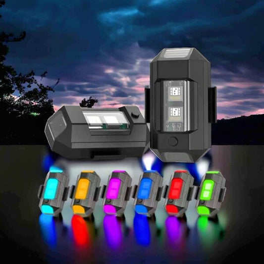 LUCES LED STROBO - 7 COLORES A TU ALCANCE,  USALO DONDE QUIERAS Y CUANDO QUIERAS