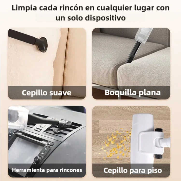 Aspiradora PREMIUM MULTIUSOS INALÁMBRICA – Maneja fácilmente una variedad de desafíos