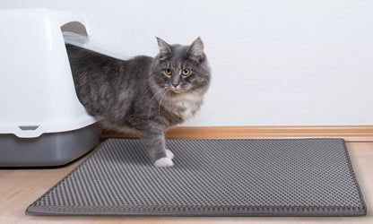 Tapete De Arena Para Gatos Doble Capa